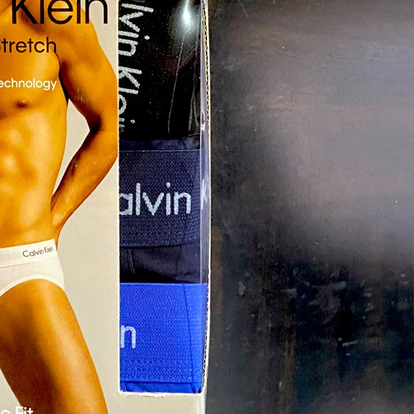 Calvin Klein 3 Hip Briefs Cotton Stretch Classic Fit Size XXL - Picture 3 of 7